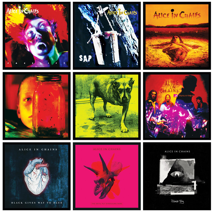 ALICE IN CHAINS-DISCOGRAPHY